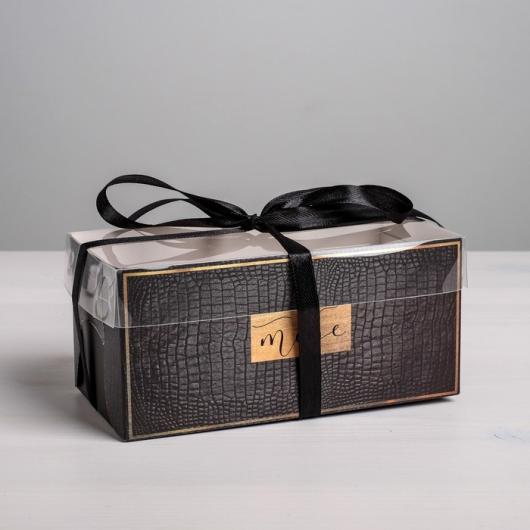 Коробка для капкейка «Тебе», 16 х 8 х 7,5 см