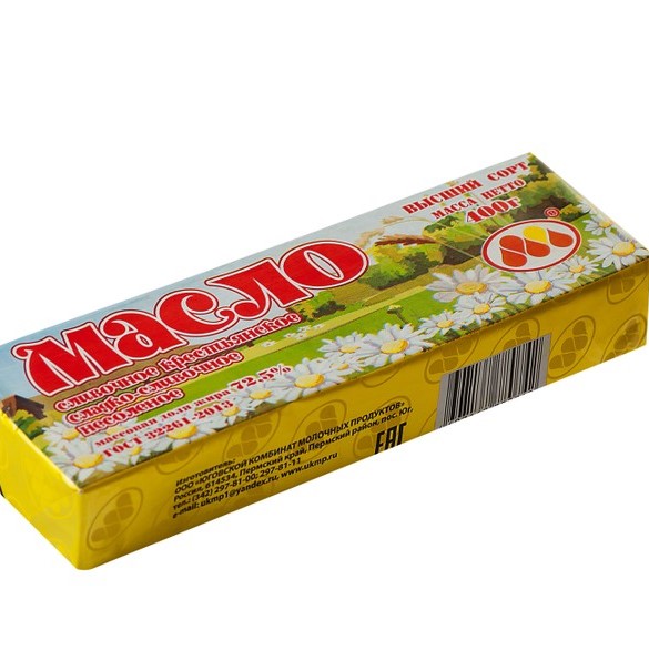 Масло Сливочное 82.5 Весовой Купить