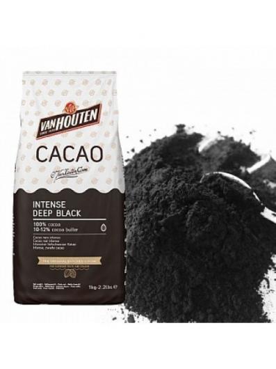 Какао VanHouten intense deep black 100г черный