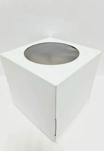 Коробка для торта 40 см*40 см*40 см с окном 